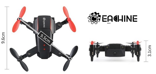 Eachine E59 Mini drone review: dimensions