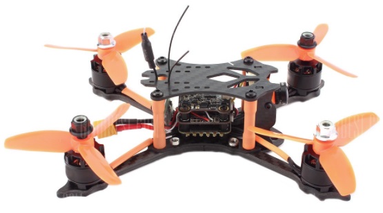 Spae wolf DT140 quadcopter side view