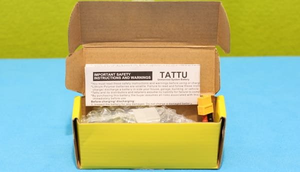 Tattu 100C HV LiPo battery review: First look