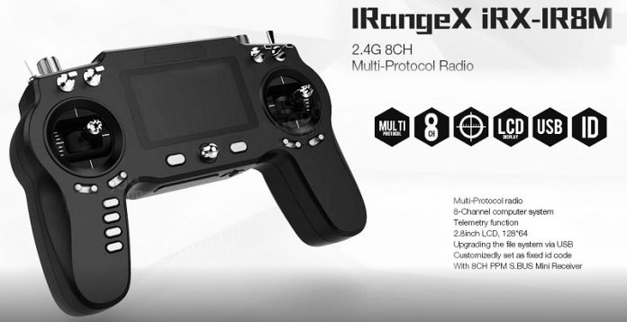 iRangeX iRX IR8M remote controller