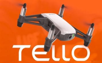 DJI Tello mini drone with 5MP camera