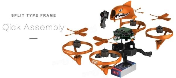 DYS Shark-Mako easy to assembly