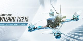 Eachine Wizard TS215 racing quadcopter