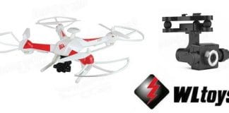 WLtoys Q363-H cheap GPS drone with camera