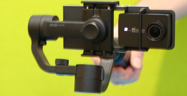 Zhiyun Smooth Q review: GoPro mount adapter