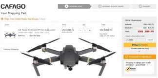 DJI Mavic Pro Coupon Code with 50% off