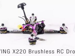 EVERWING X220 racing quadcopter