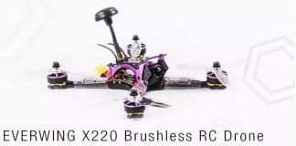 EVERWING X220 racing quadcopter