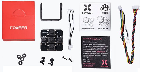 Foxeer Predator Micro camera accessories