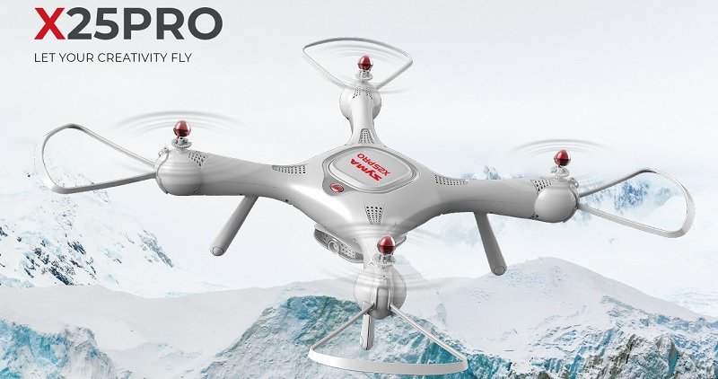 Syma X25 Pro drone: Dual GPS and intelligent flight modes  First Quadcopter