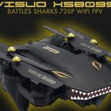 VISUO XS809S Battles Sharks drone
