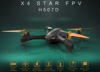 Hubsan H507D X4 STAR done quadcopter