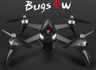 MJX Bugs 5W GPS drone quadcopter