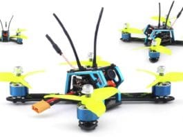 Rcharlance Space Gear FPV racing quadcopter