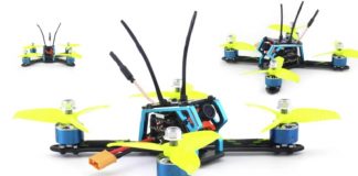 Rcharlance Space Gear FPV racing quadcopter