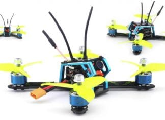 Rcharlance Space Gear FPV racing quadcopter