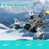 90mm racing drone with FPV camera