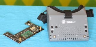 FPV Goggles repair: Eachine EV900 motherboard replace