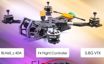 GEPRC Elegant 230mm FPV Racing Drone: Cool design & Top notch features GEPRC Elegant FPV Drone