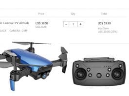 Goolrc X12 drone coupon deal