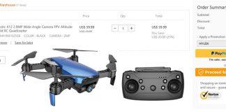 Goolrc X12 drone coupon deal