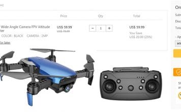 Goolrc X12 drone coupon deal