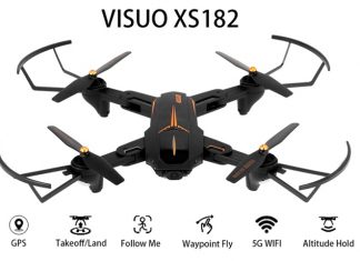 VISUO XS812 drone