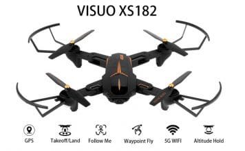 VISUO XS812 drone: GPS, Full HD camera for only $81 VISUO XS812 drone