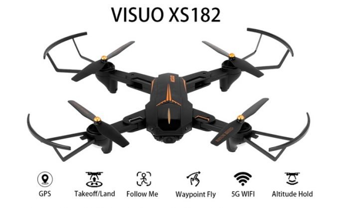 VISUO XS812 drone