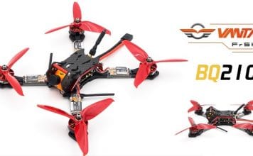 FrSky VANTAC BQ210 drone