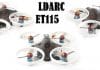 LDARC ET115 FPV drone quadcopter