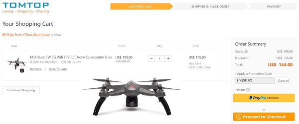 MJX Bugs 5W drone deal