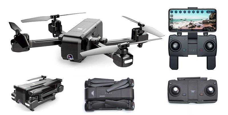 z5 gps folding drone