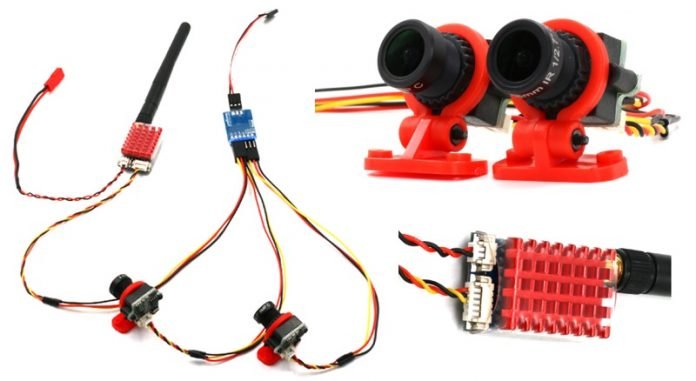 Dual Camera System for FPV drones