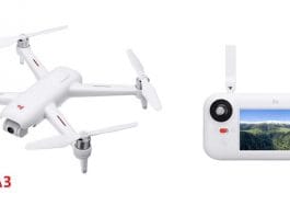 FIMI A3 GPS enabled drone with full hd camera