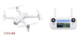 FIMI A3 GPS enabled drone with full hd camera