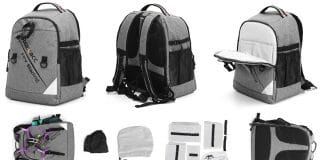 FPV racing drone backpack by Realacc