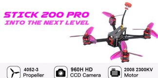 AURORA Stick 200 racing drone