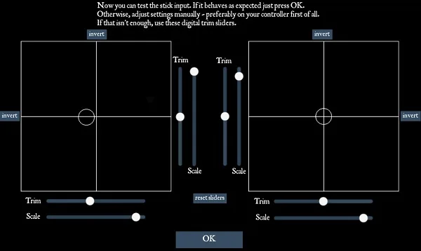 FPV Freerider trim settings