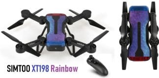 SIMTOO Rainbow XT198 drone quadcopter