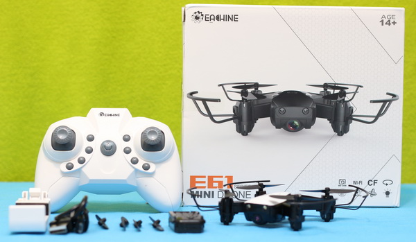 Eachine E61HW review: Cheap drone with camera - First Quadcopter