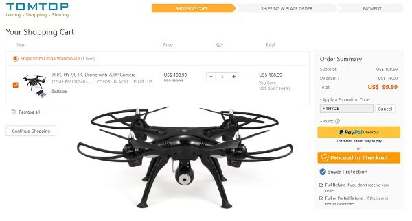 JJRC HY-90 discount code
