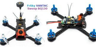 FrSky VANTAC Swoop BQ130 V2 FPV racing drone