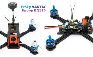 FrSky VANTAC Swoop BQ130 V2 FPV racing drone