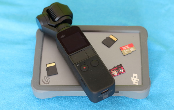 DJI Osmo Pocket Review: Micro SD