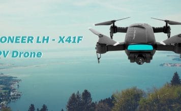 PIONEER LH-X41F optical flow drone for less than $50