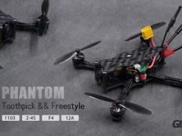 GEPRC PHANTOM ToothpickFreestyle racing FPV drone