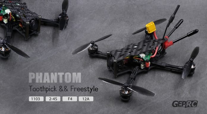 GEPRC PHANTOM ToothpickFreestyle racing FPV drone