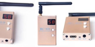 RC832HD HDMI AV 5.8G FPV receiver