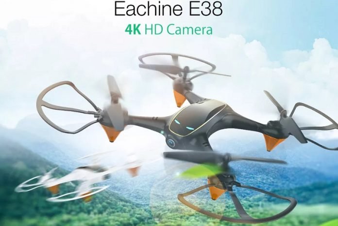 Eachine E38 drone